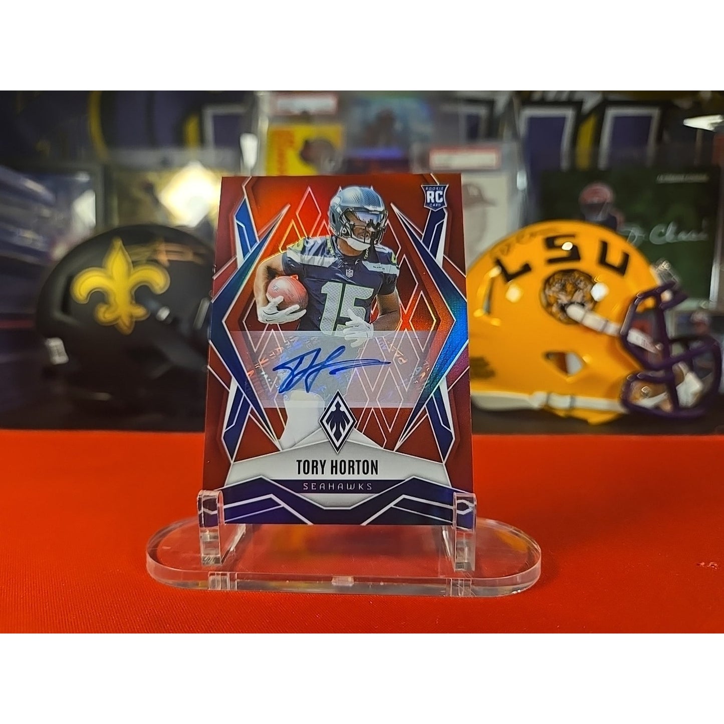 Tory Horton Auto /99 Rc 2025 Panini Phoenix Red