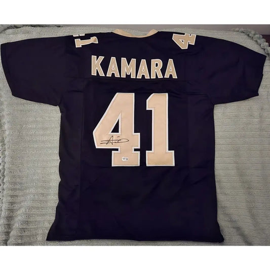 ALVIN KAMARA Autographed Custom Jersey BECKETT CERTIFIED