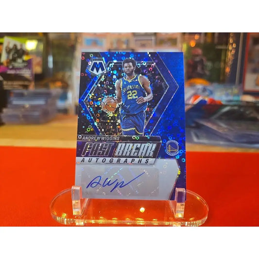 Andrew Wiggins Auto /25 2023 Mosaic FB