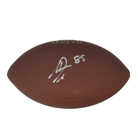 Antonio Gates Signed Full Size NFL Football Hall Of Famer (SCHWARTZ COA)