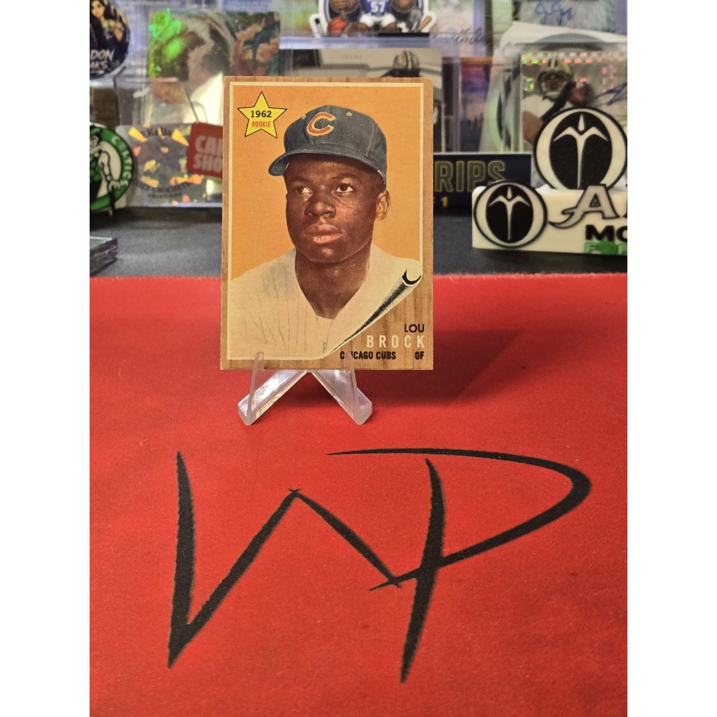 Lou Brock Rc 1962 Topps - #387