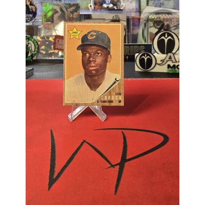 Lou Brock Rc 1962 Topps - #387