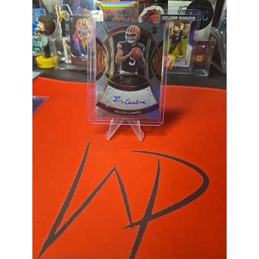 2025 Select Football Dillon Gabriel Rookie Signatures Auto Browns NFL RC