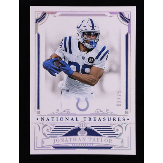 Jonathan Taylor /35 Silver 2025 National Treasures #43