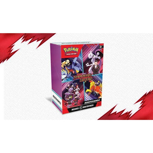Pokémon TCG: Destined Rivals Booster Bundle 6 Packs Factory Sealed