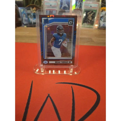 Brian Thomas Jr. 2024 Panini Donruss - Rated Rookie #313 Optic Preview Red...