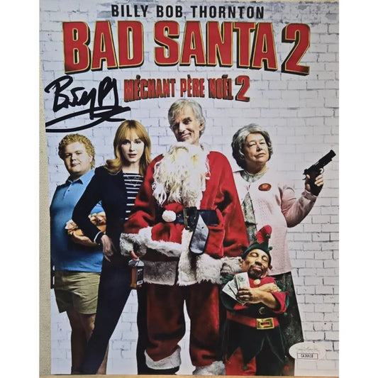 Billy Bob Thornton Signed Autographed 8x10 Photo Bad Santa 2 JSA CA36618