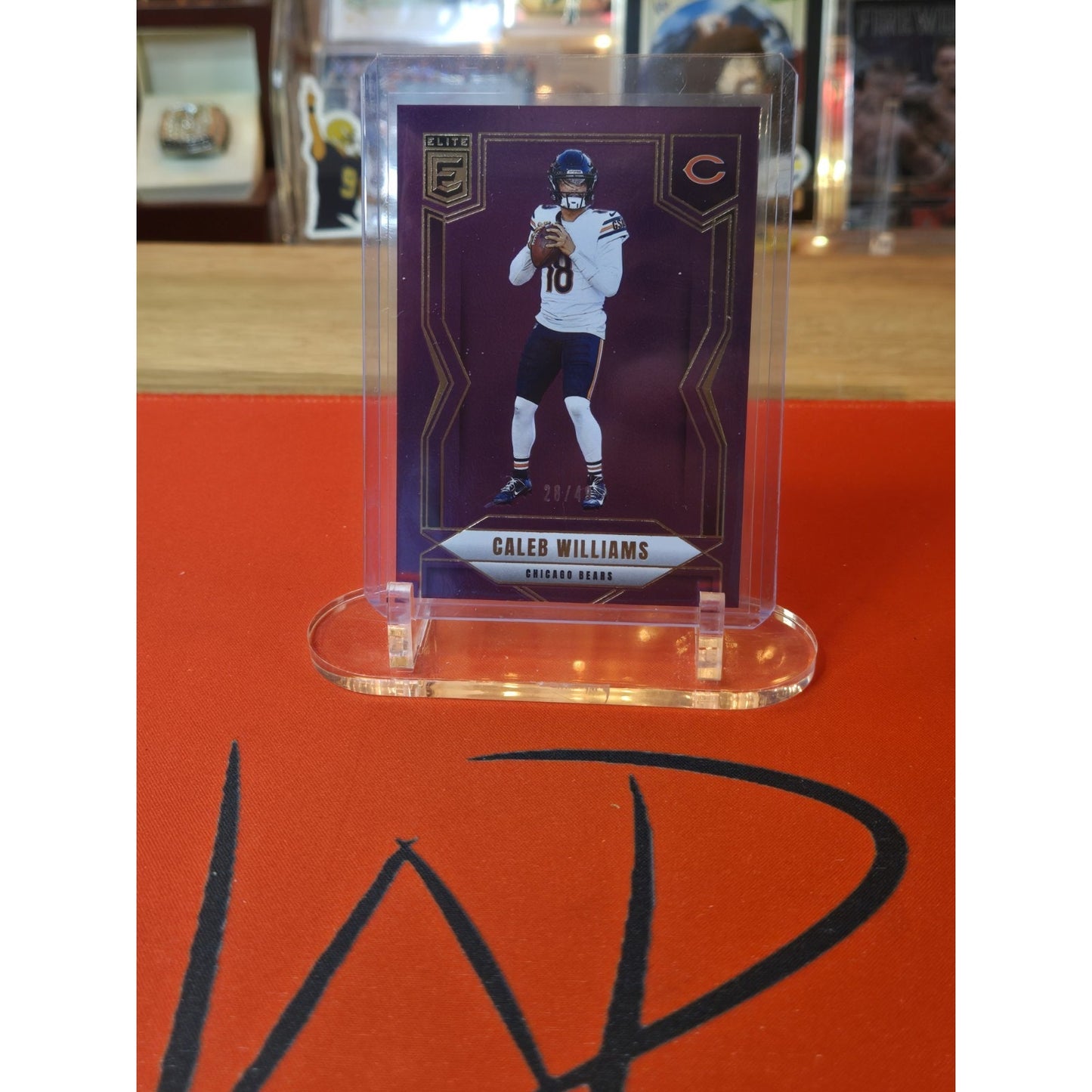 2025 Panini Donruss Elite - Caleb Williams #99 Purple /49