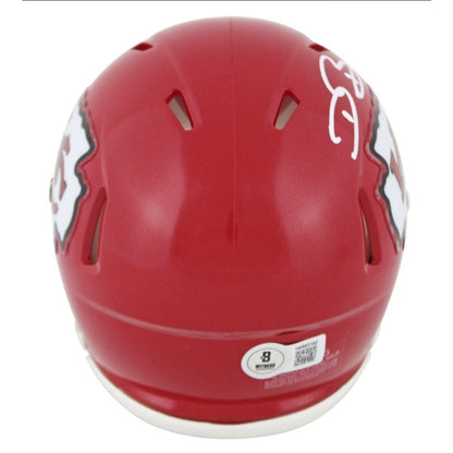 Dwayne Bowe Autographed Kansas City Chiefs Speed Mini Helmet-Beckett W Hologram