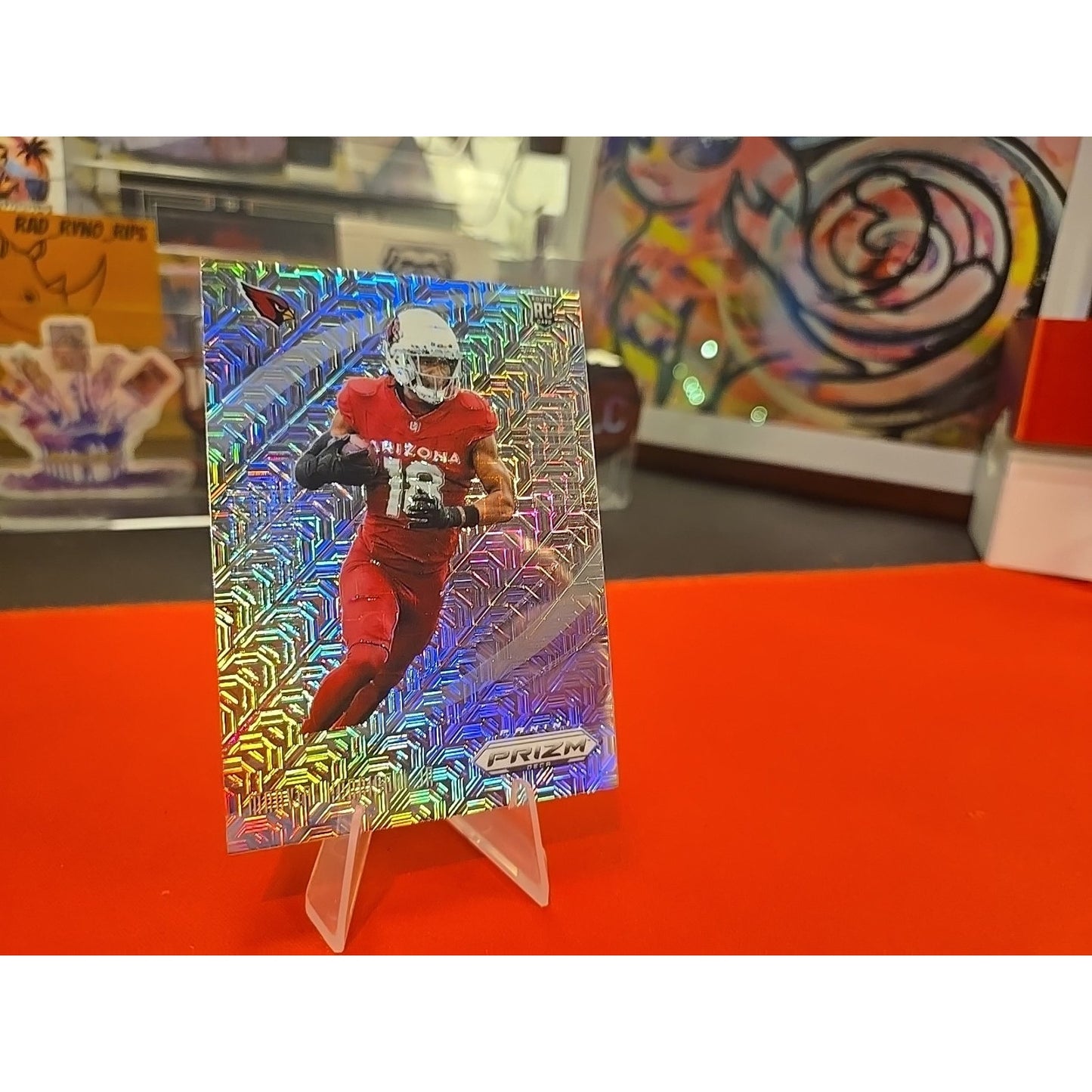 Marvin Harrison Jr. /30 RC 2024 Panini Prizm Deca - Downtown Bound #5 Mojo Prizm