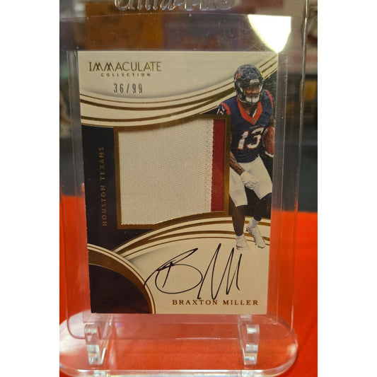 Braxton Miller /99 RPA 2016 Panini Immaculate Collection - Premium