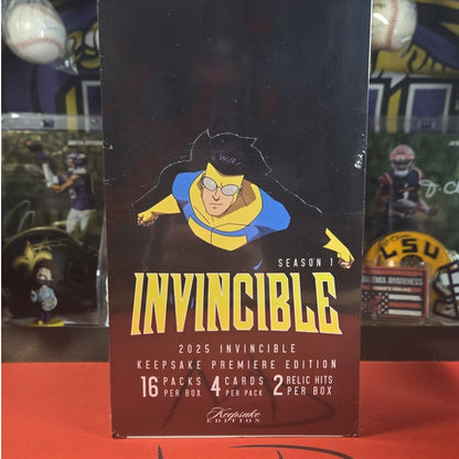 2025 Keepsake Invincible Season 1 Premiere Edition Hobby Box Sealed