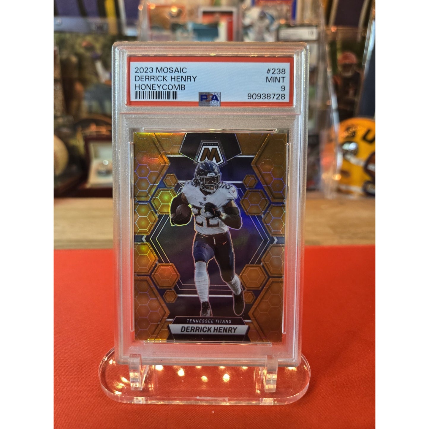 2023 Panini Mosaic - Derrick Henry #238 Honeycomb Prizm