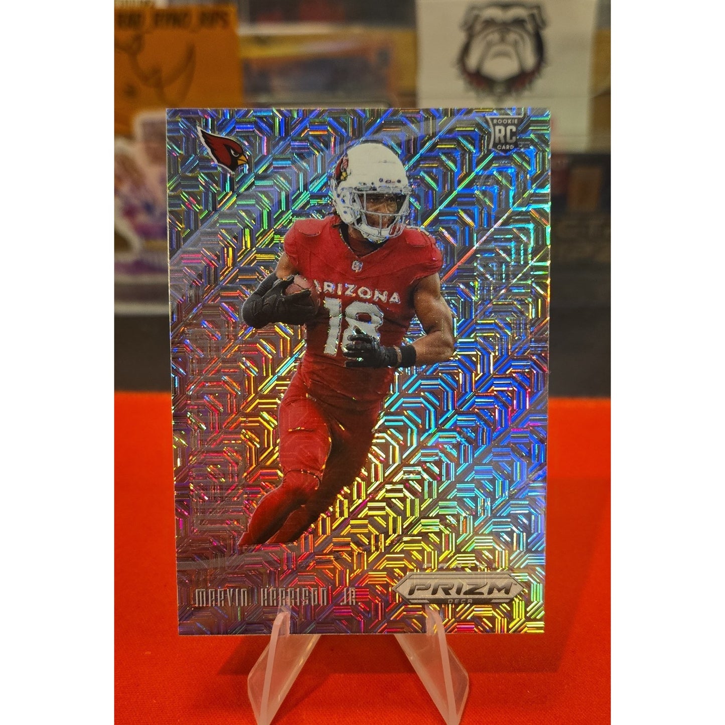 Marvin Harrison Jr. /30 RC 2024 Panini Prizm Deca - Downtown Bound #5 Mojo Prizm