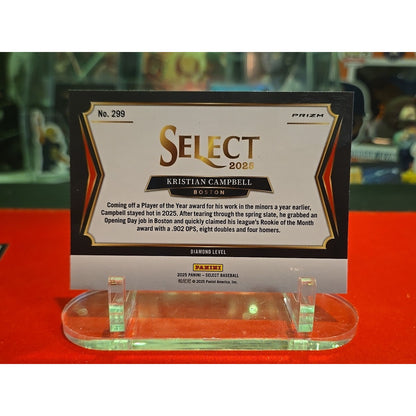 2025 Select Kristian Campbell Diamond Level Silver