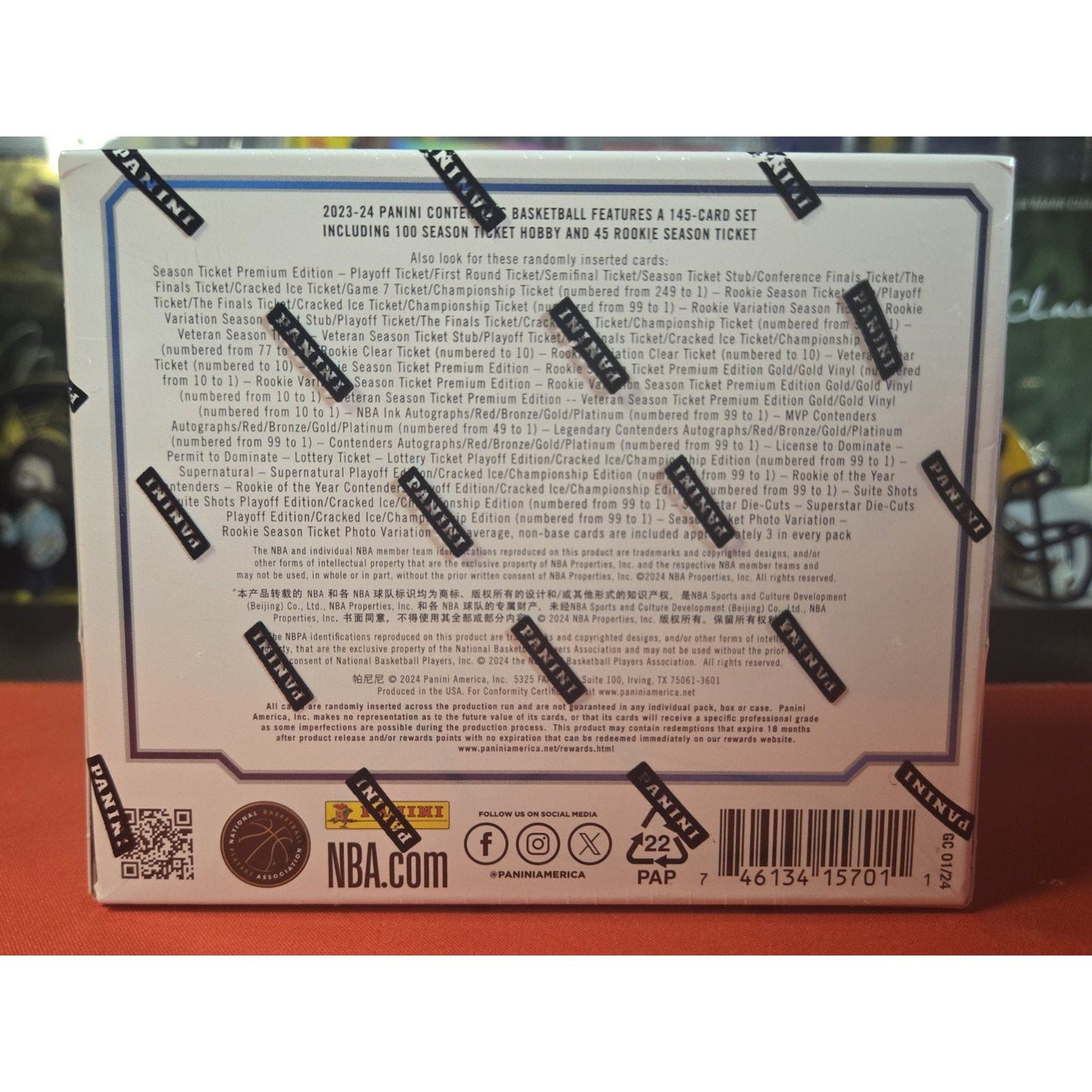 2023-24 Panini Contenders Basketball Hobby