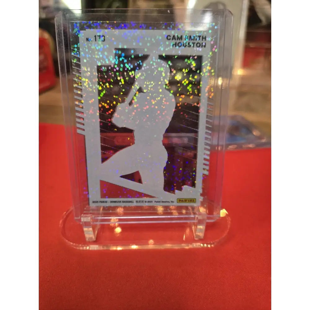 Cam Smith /10 Donruss 2025 Clearly (Acetate) Sparkle Rated Prospects #173 (RC)