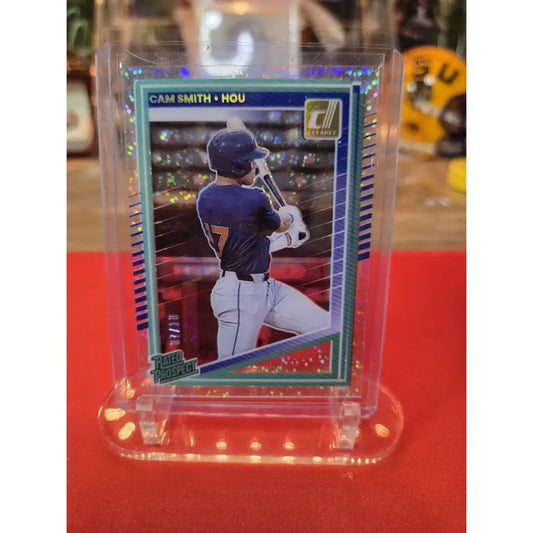 Cam Smith /10 Donruss 2025 Clearly (Acetate) Sparkle Rated Prospects #173 (RC)