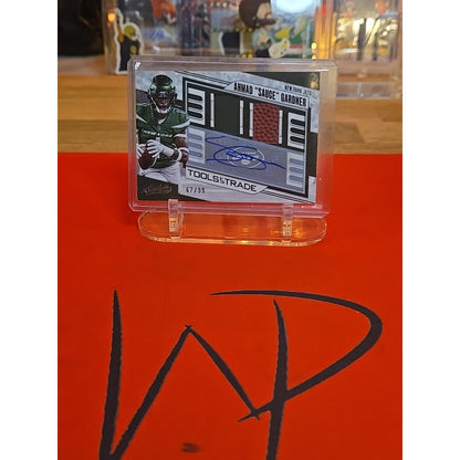 Sauce Gardner 2023 Absolute Football Tools Of The Trade Patch Auto /99