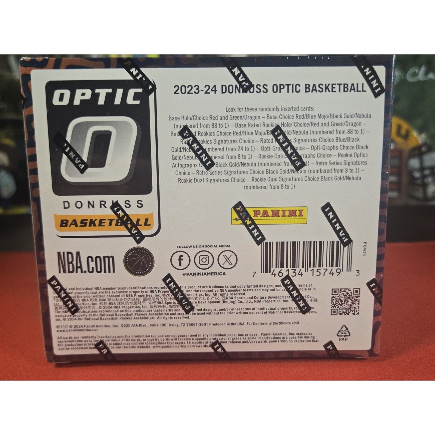 2023-24 Donruss Optic Hobby Choice Basketball