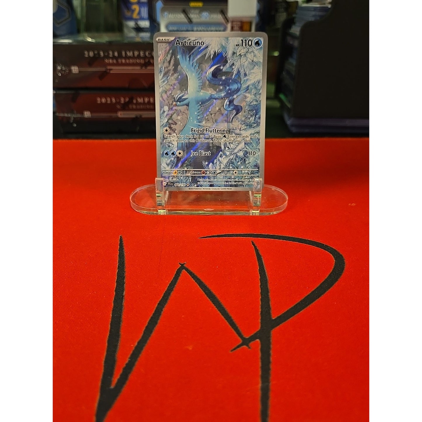 Pokémon Articuno 161/159 Journey Together Illustration Rare Light Play LP