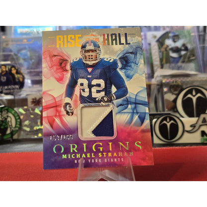 Michael Strahan /199 Patch 2025 Panini Origins - Rise to the Hall #RTH-MST