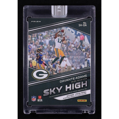 Davante Adams 1/1 Auto 2019 Panini Spectra - Sky High Signatures #SH-DA