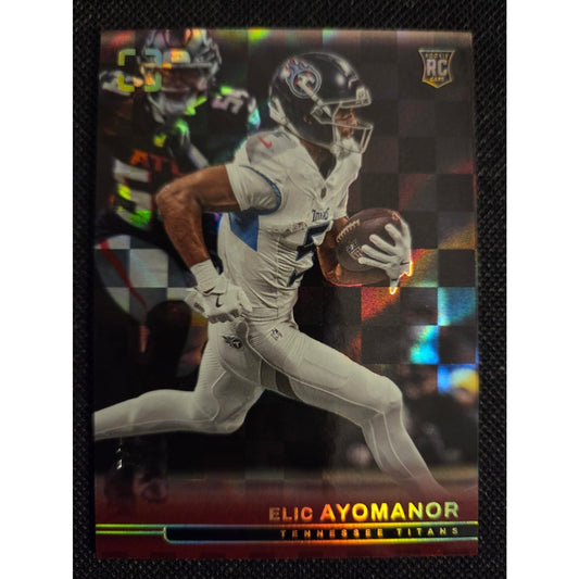 Elic Ayomanor 7/7 Rc 2025 Panini Photogenic Tennessee Titans