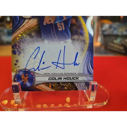 Colin Houck /50 Gold Mini Diamond 2024 Bowman’s Best Best of 2024 Autographs