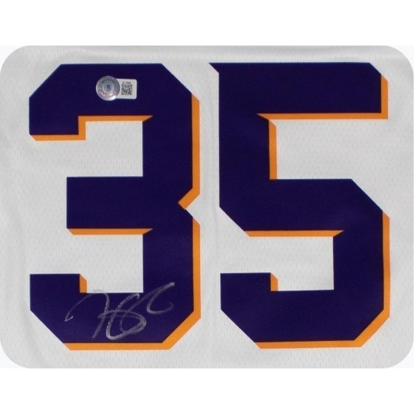 Kevin Durant Autographed Phoenix Suns Nike Swingman Jersey Beckett Witness