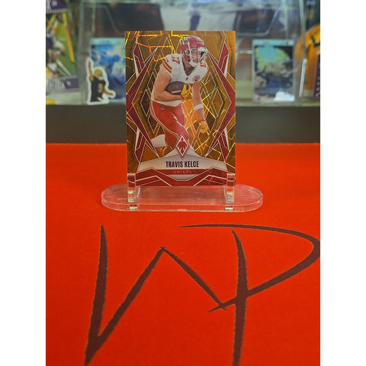 Travis Kelce /35 Orange Lazer 2025 Panini Phoenix
