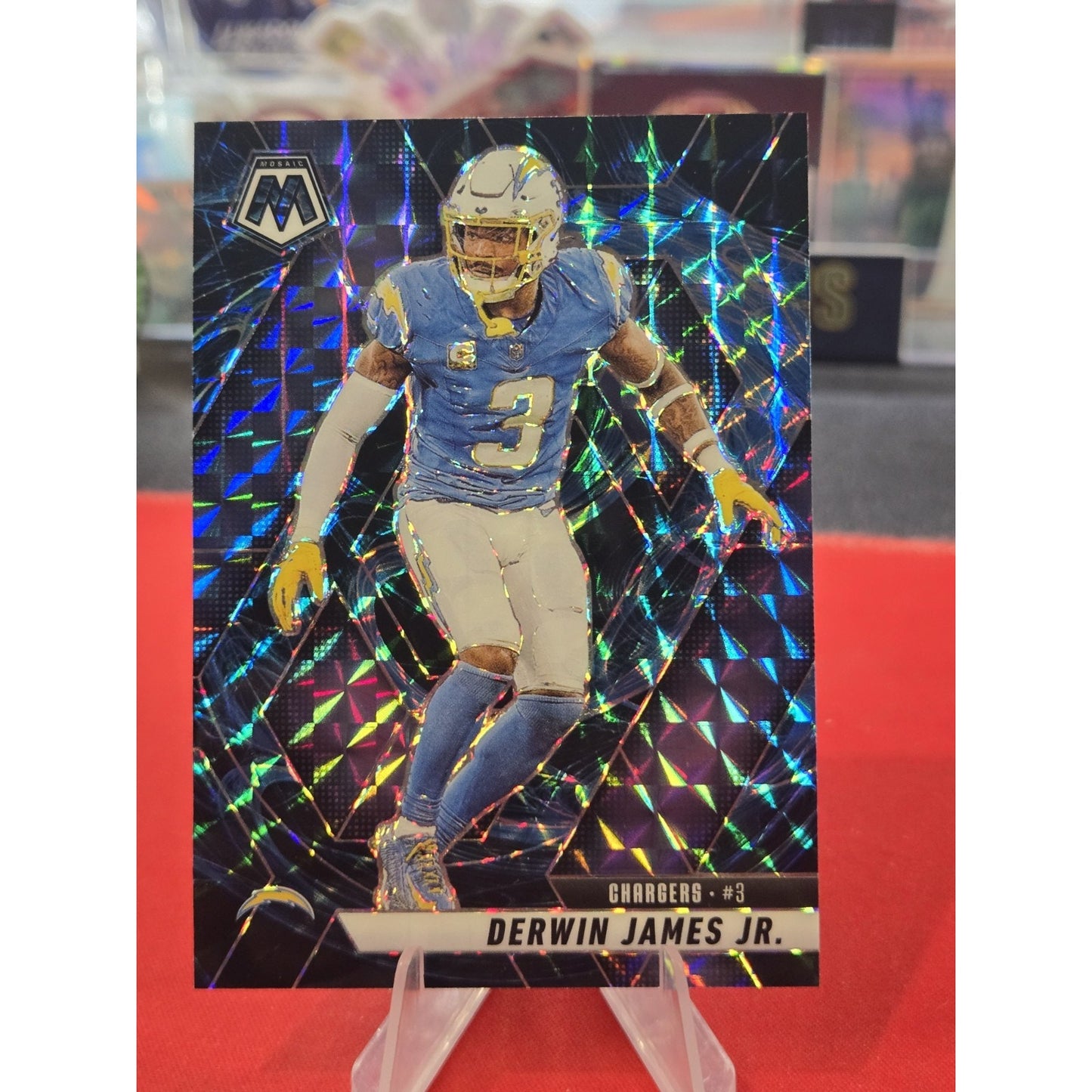 Derwin James Genesis 2025 Panini Mosaic