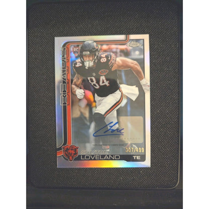 2025 Topps Chrome - Colston Loveland #RA-CL Refractor Rookie Autograph /499