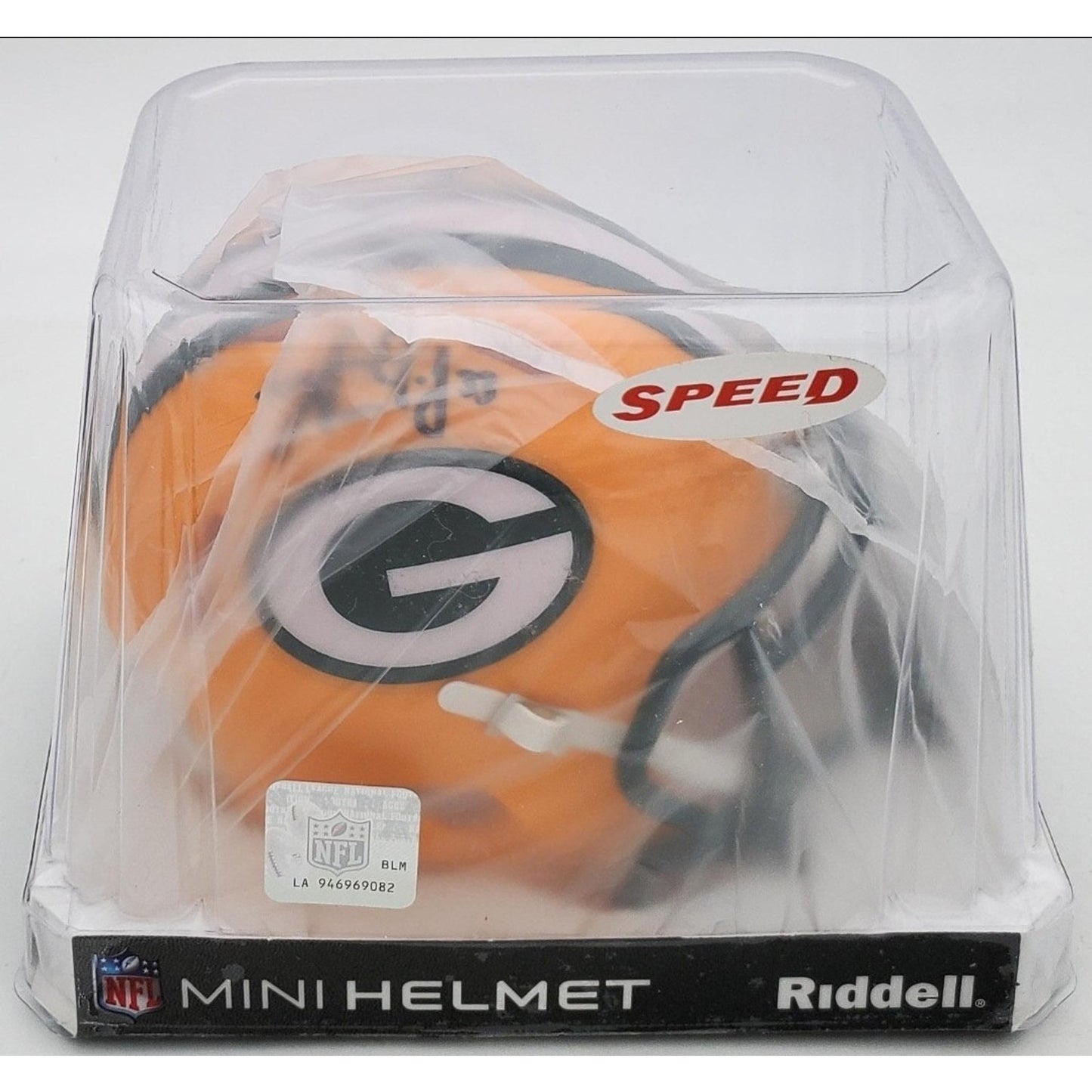 Aaron Jones Signed Green Bay Packers Speed Mini Helmet (JSA Witness COA)