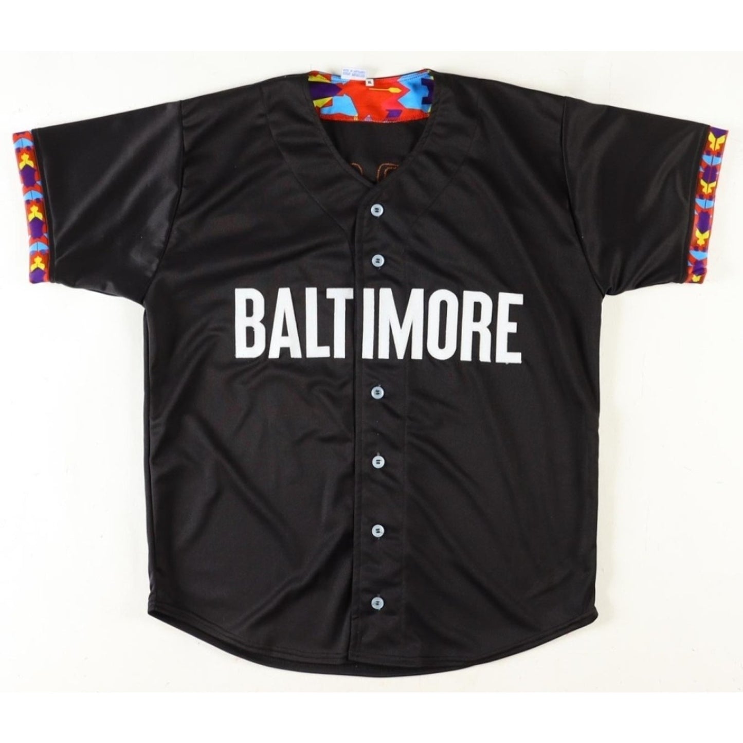 Heston Kjerstad Autographed Custom Baltimore Jersey Beckett