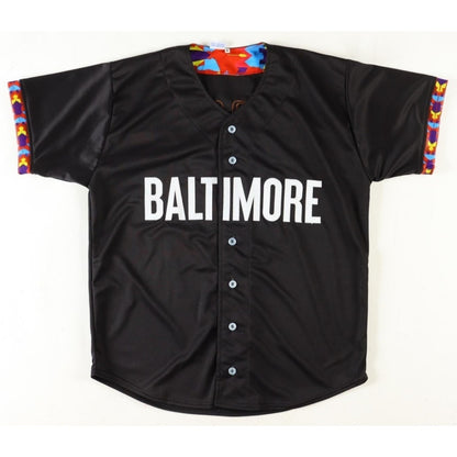 Heston Kjerstad Autographed Custom Baltimore Jersey Beckett