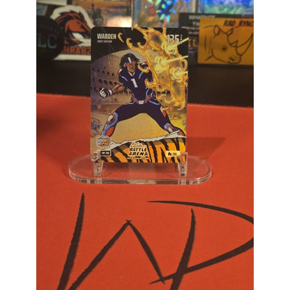 Battle Arena 2026 - Warden (Cam Ward) Fire Battlefoil #CBF-339 (RC)