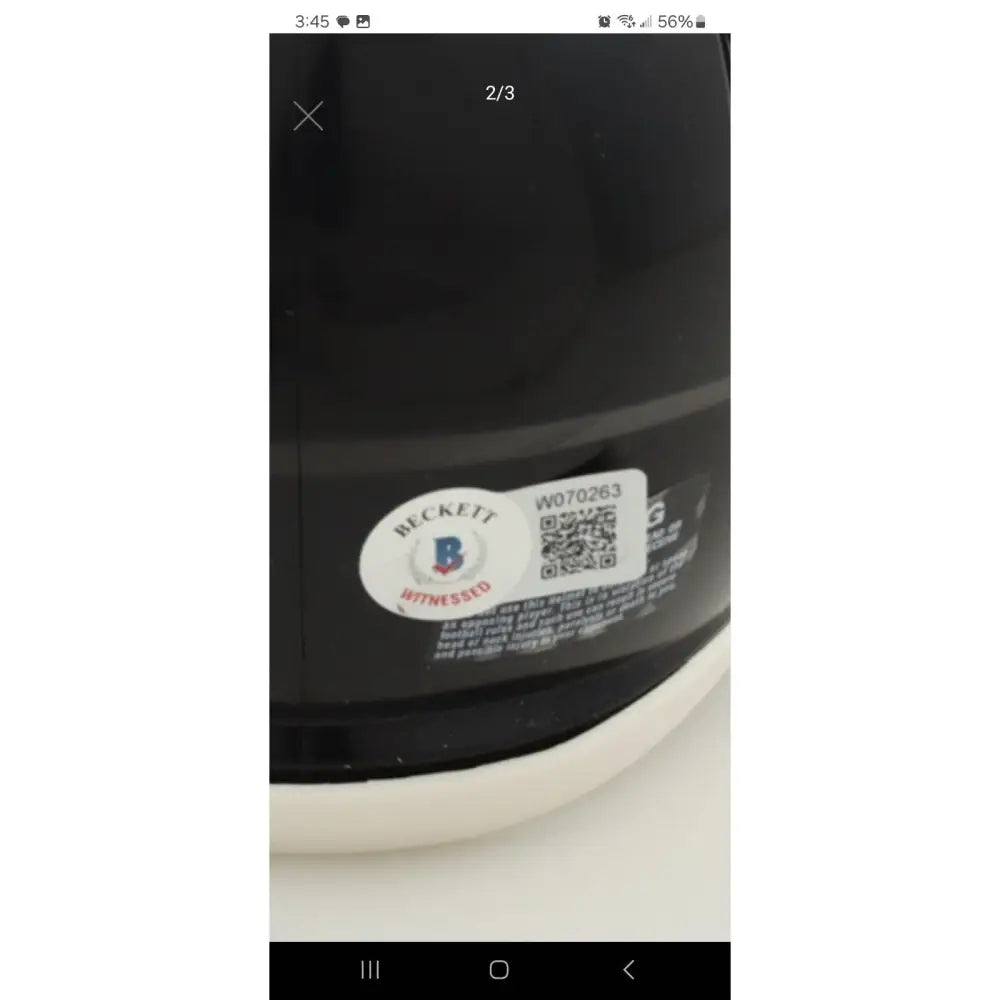 Darius Slay Signed Philadelphia Eagles Speed Mini Helmet Beckett