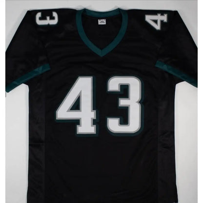 Darren Sproles Signed Philadelphia Black Football Jersey (Beckett)