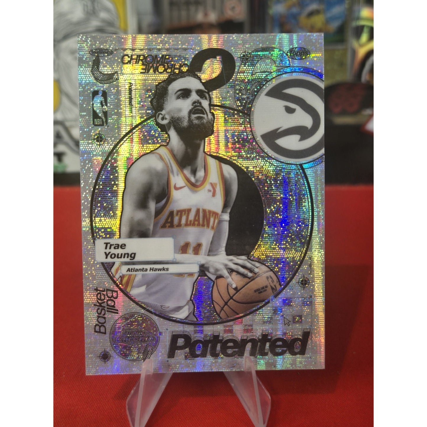 Trae Young SSP 2025-26 Topps Chrome - Patented #PD-14