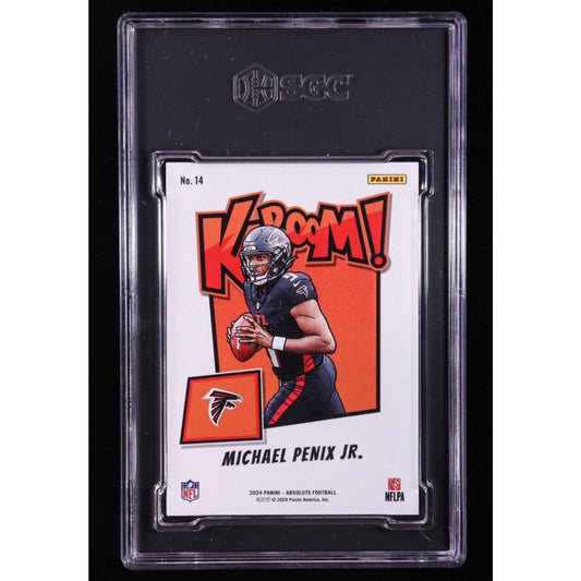 2024 Panini Absolute - Kaboom! Horizontal Michael Penix Jr. #14 (RC)