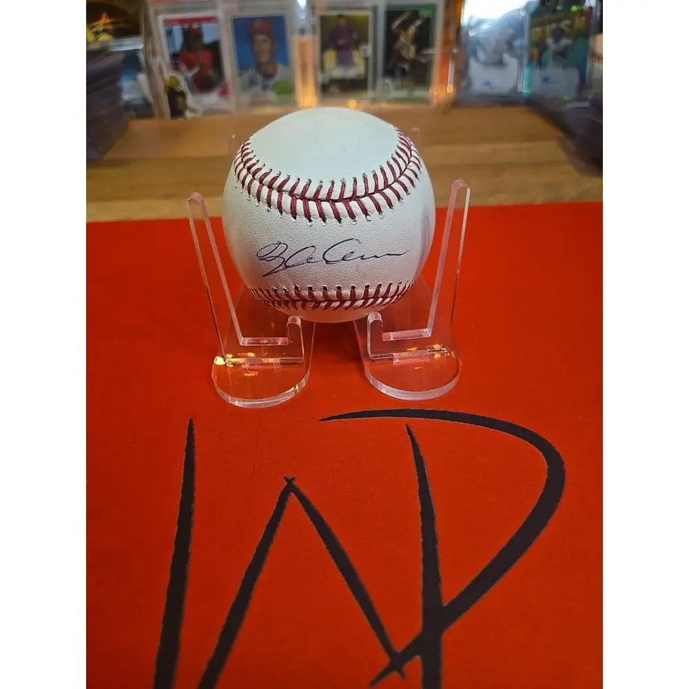 Dylan Crews Signed Rawlings OMLB Baseball JSA