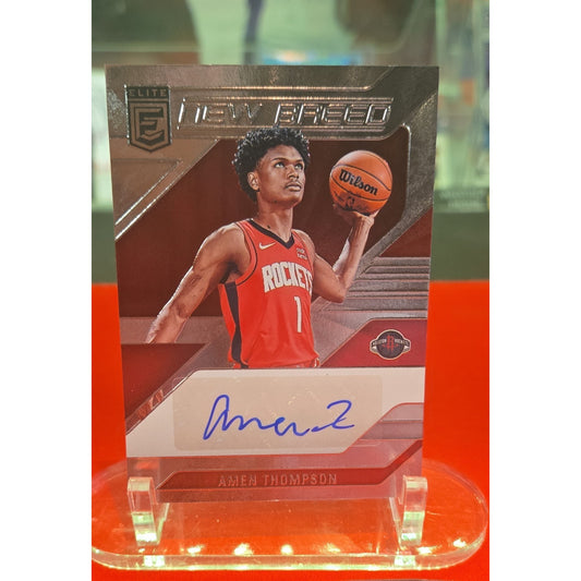 Amen Thompson Auto Rc 2023-24 Donruss Elite - New Breed Autographs NB-ATH