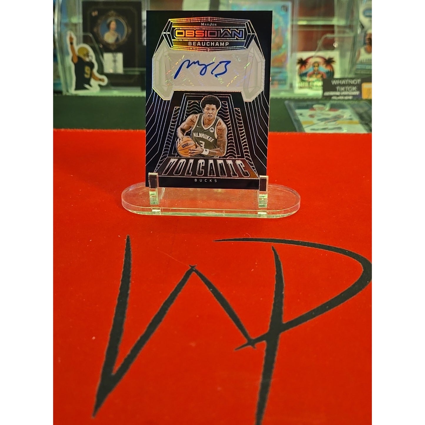 2023-24 Panini Obsidian - Volcanic Signatures MarJon Beauchamp #VS-MJB /99 (AU)