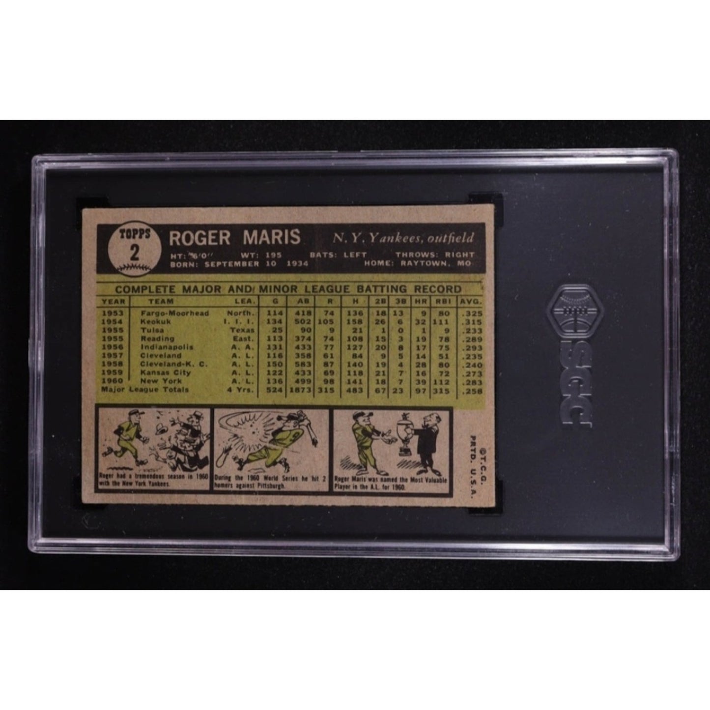 1961 Topps - Roger Maris #2