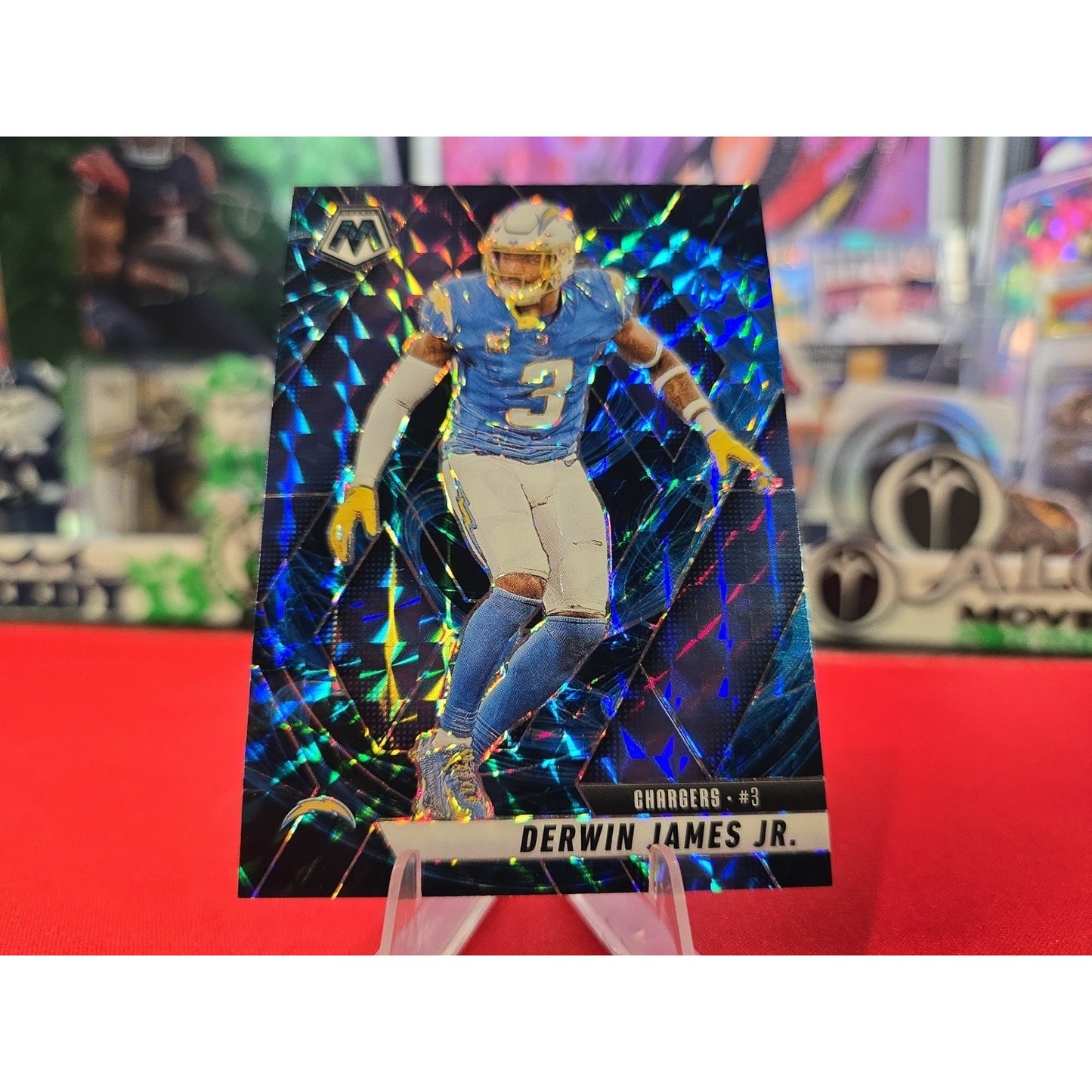 Derwin James Jr. Genesis Prizm 2025 Panini Mosaic #168 Los Angeles Chargers SSP