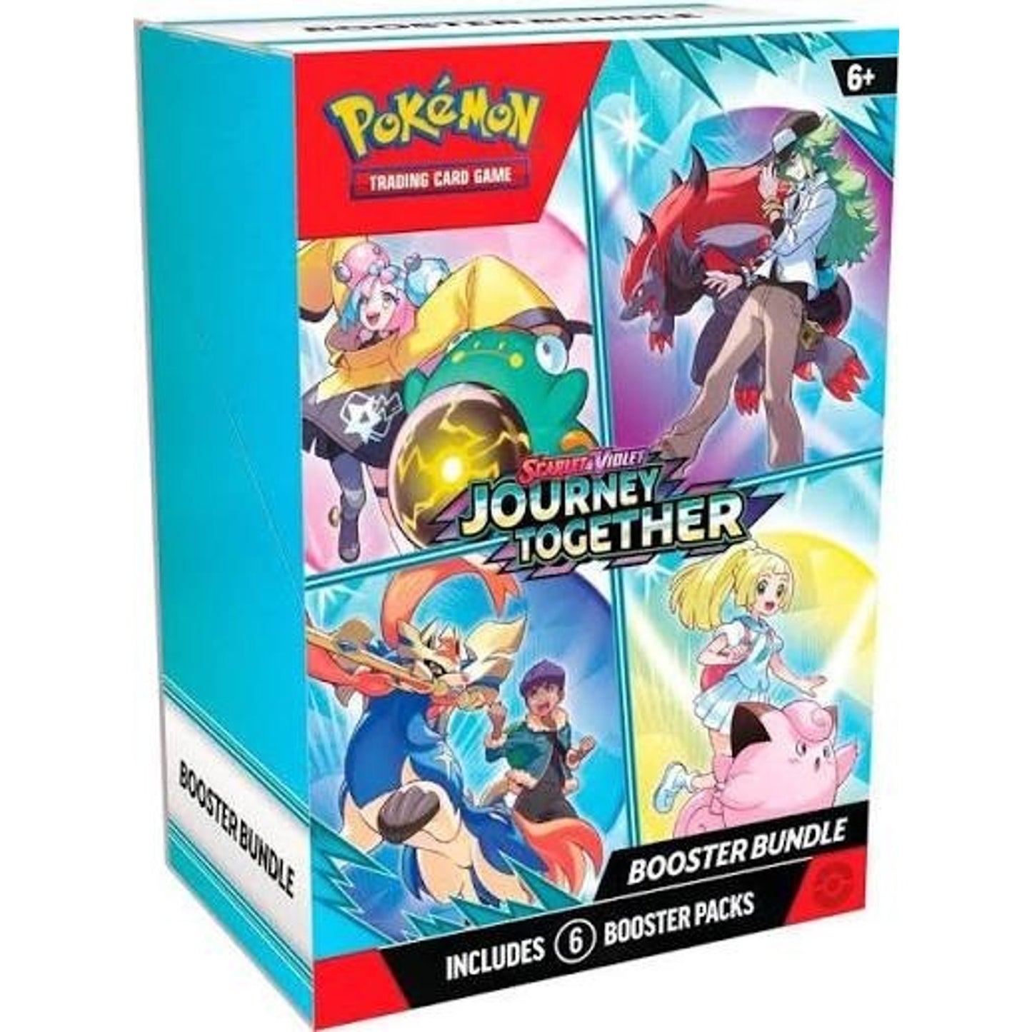 Pokemon TCG Journey Together Booster Bundle SEALED - 6 Booster Packs