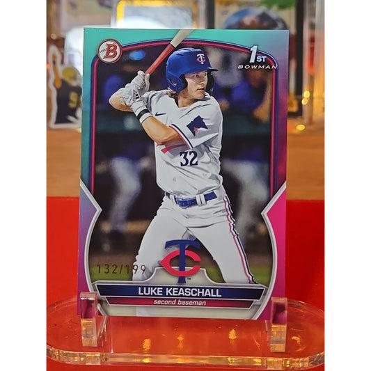 2023 Bowman Draft - Chrome Luke Keaschall #BDC-53 Aqua /199 (RC)