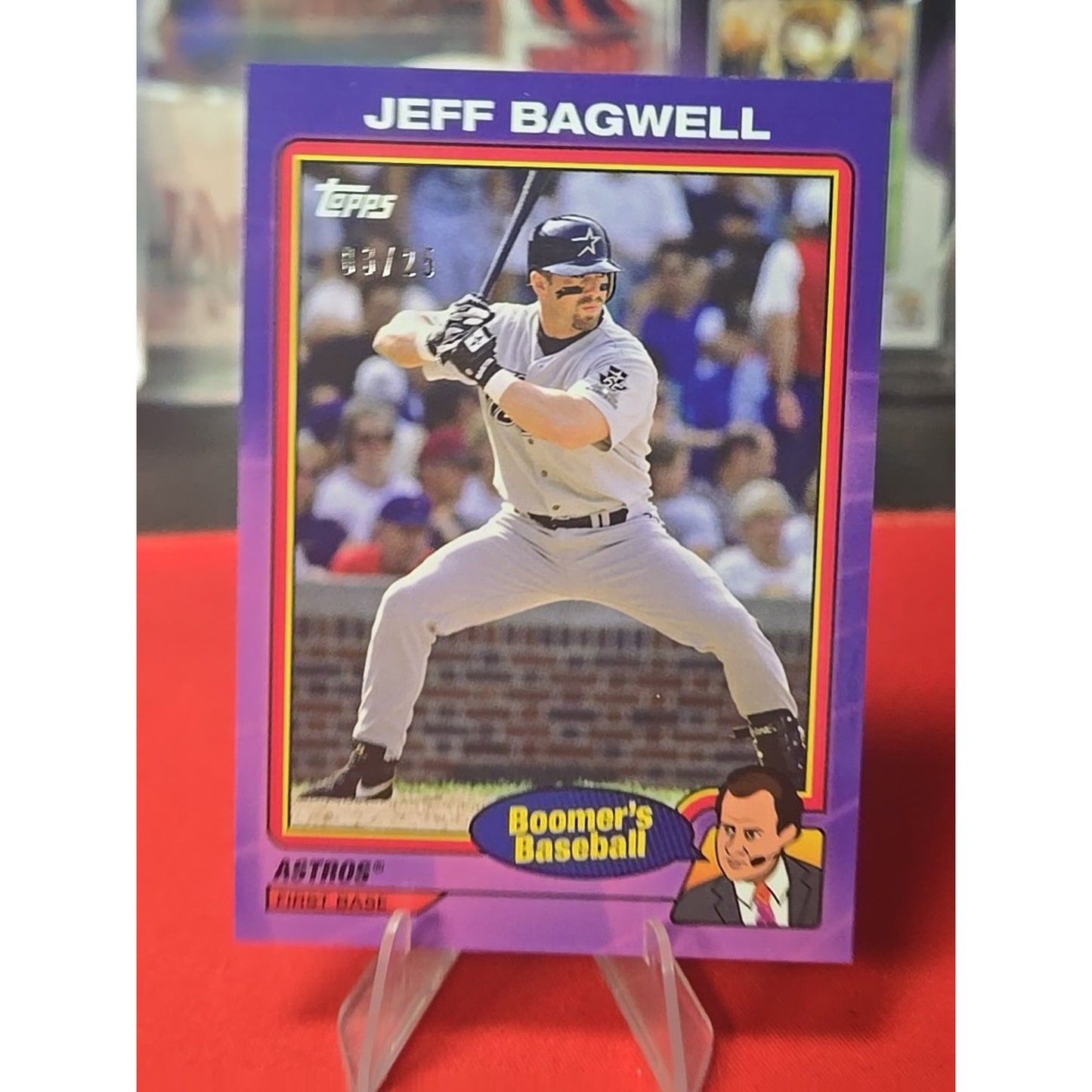 Jeff Bagwell /25 2024 Topps x Chris Berman Boomer's Baseball #47
