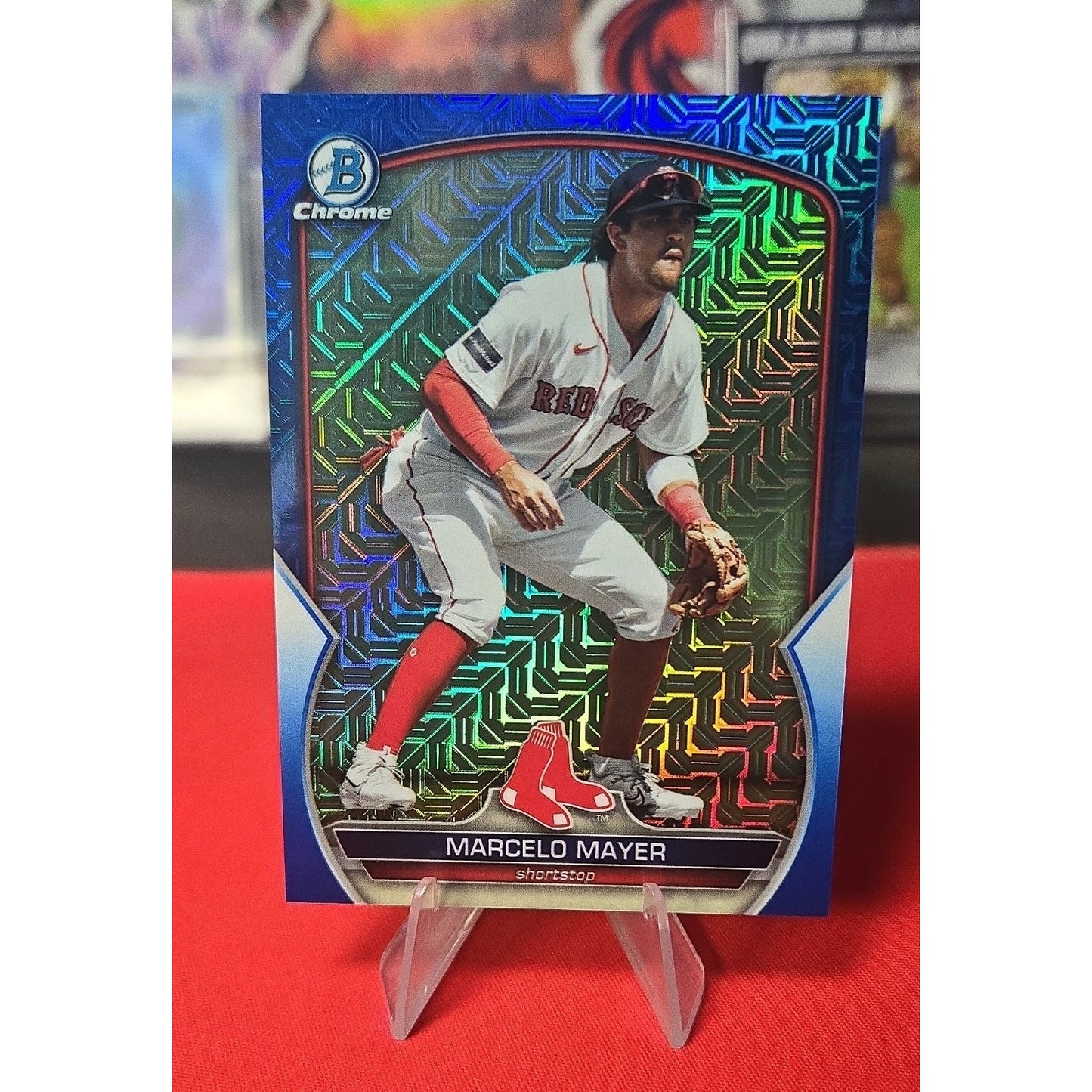 Marcelo Mayer 2023 Bowman Chrome - Prospects #BCP-210 Blue Mojo Refractor